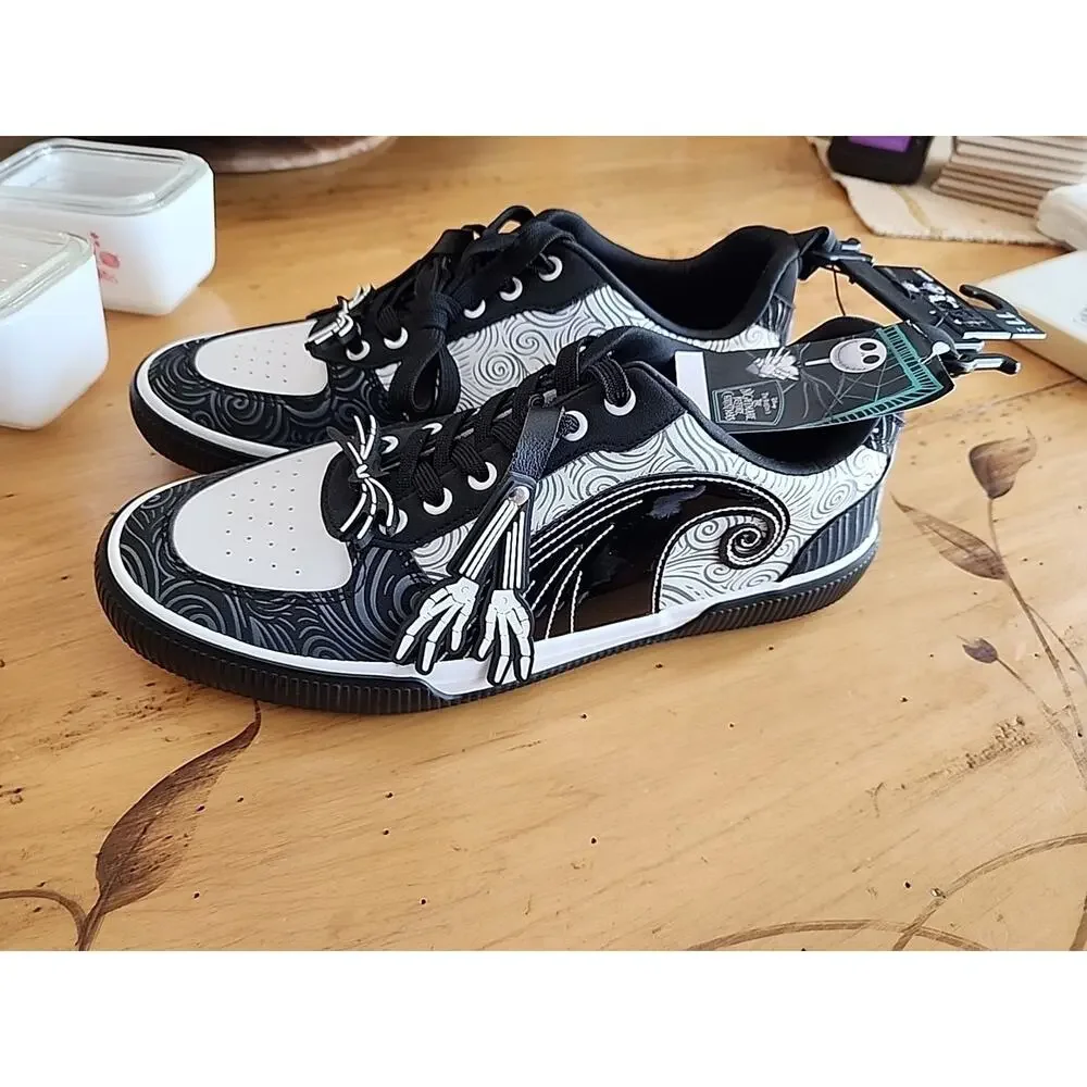 Disney Nightmare Before Christmas Jack Skellington Shoes Mens 11.5 Ground Up NWT
